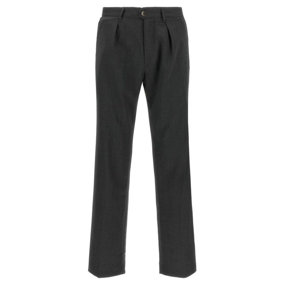 Incotex Men Pants With Straps At The Waist